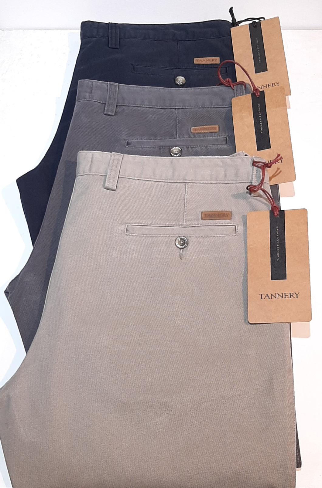 Pantalon Tannery Sin Pinza Gabardina