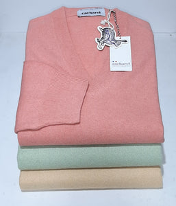 Sweater Escote V Bremer c/Pelo de Conejo