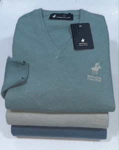 Sweater Escote V Bremer  Liso