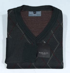 Sweater Escote V fantasía