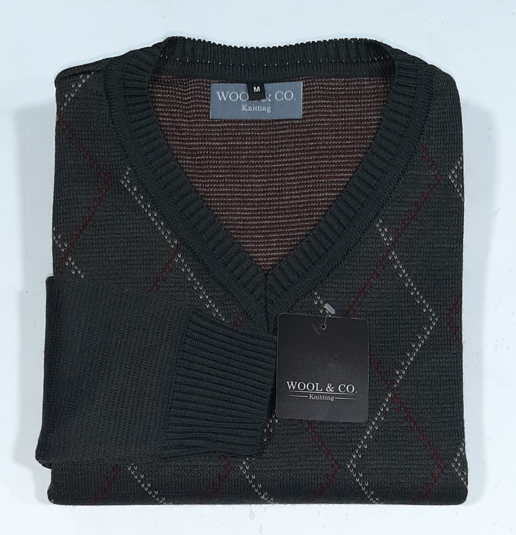 Sweater Escote V fantasía