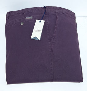 Pantalon Tannery Sin Pinza Gabardina Elastizada