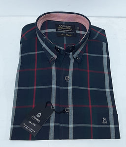 Camisa Monaco Sport Manga Larga 100% Algodon
