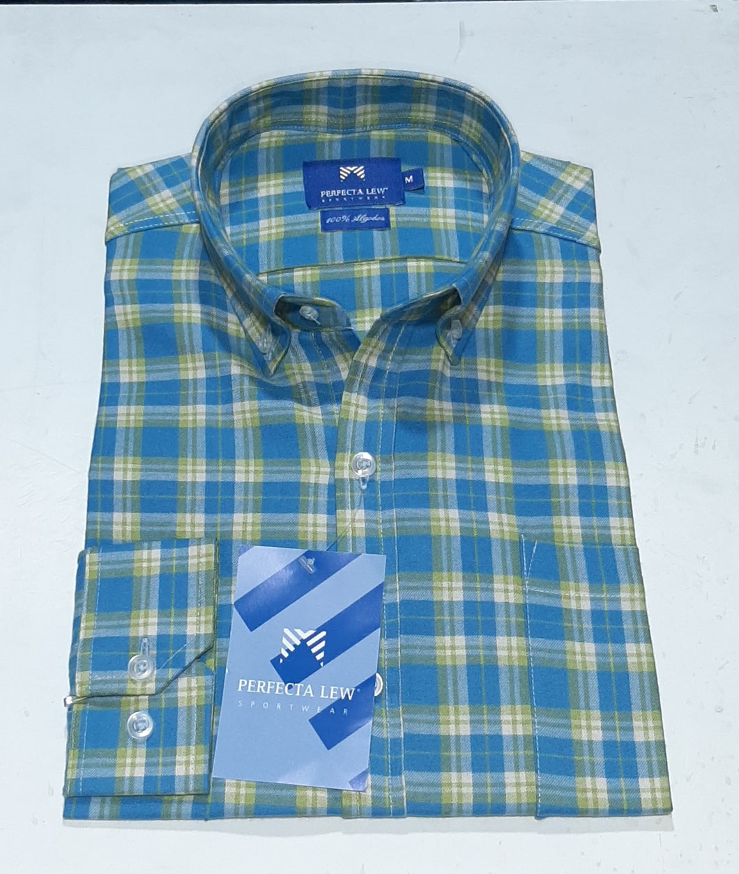 Camisa Perfecta Lew Sport Manga Larga Viyela