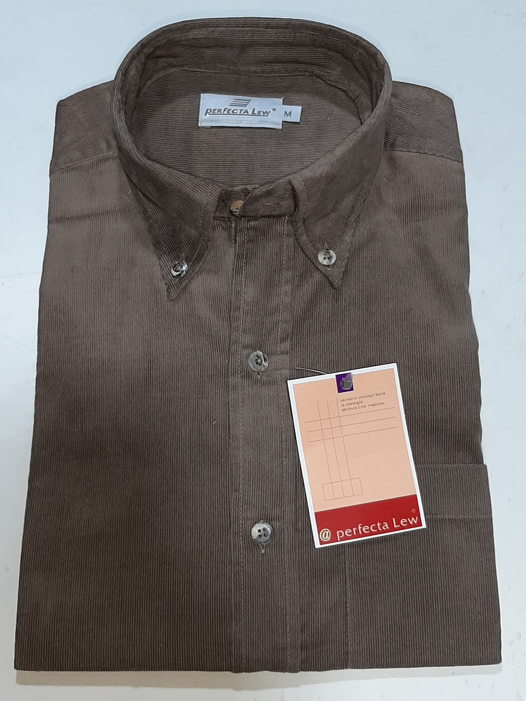 Camisa Perfecta Lew Sport Manga Larga Corderoy