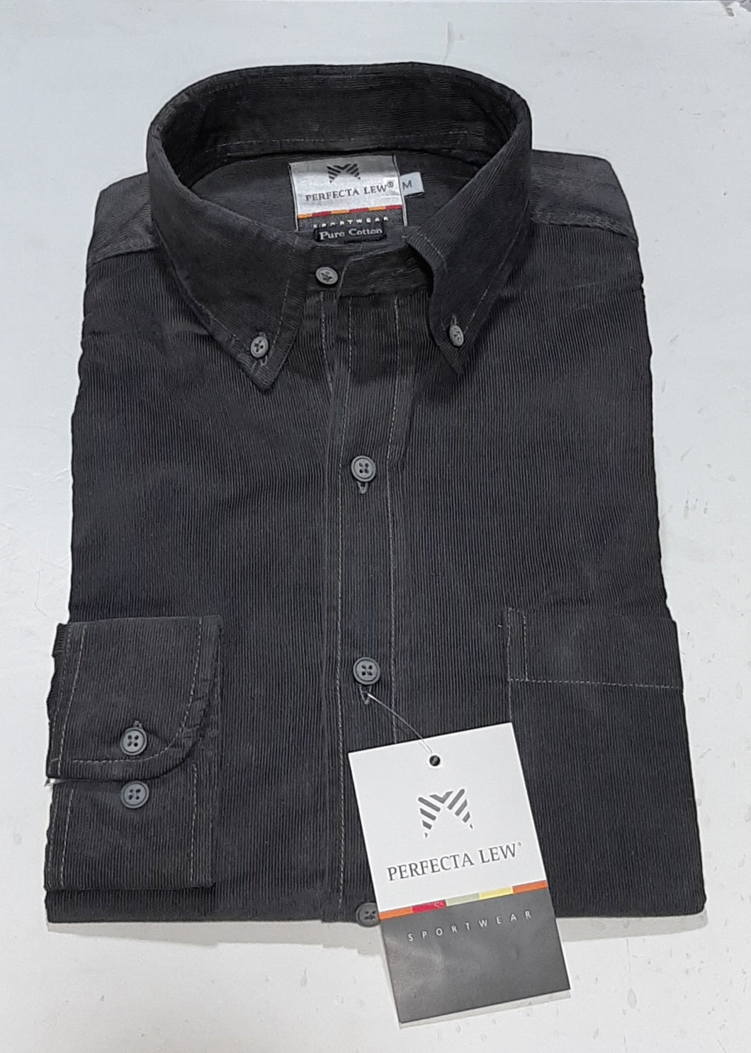 Camisa Perfecta Lew Sport Manga Larga Corderoy