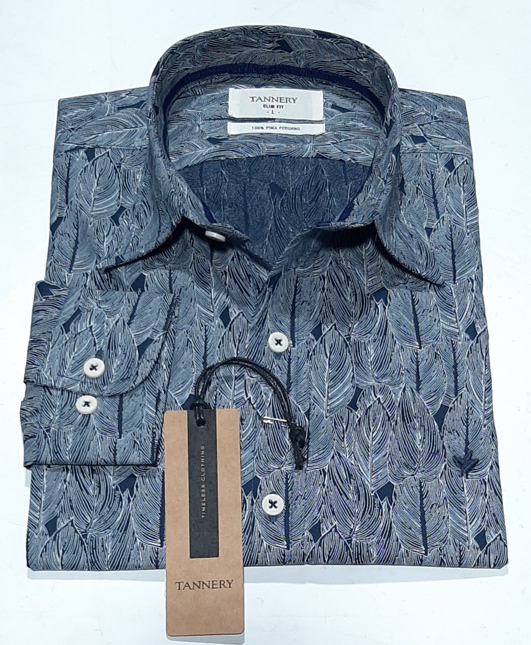 Camisa Tannery Sport Manga Larga Pima Peruano