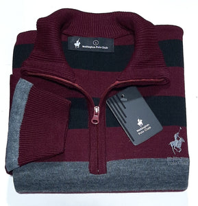 Sweater Polo Medio Cierre