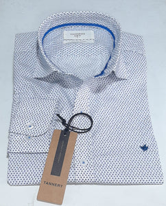 Camisa Tannery Sport Manga Larga Algodón Pima Peruano.
