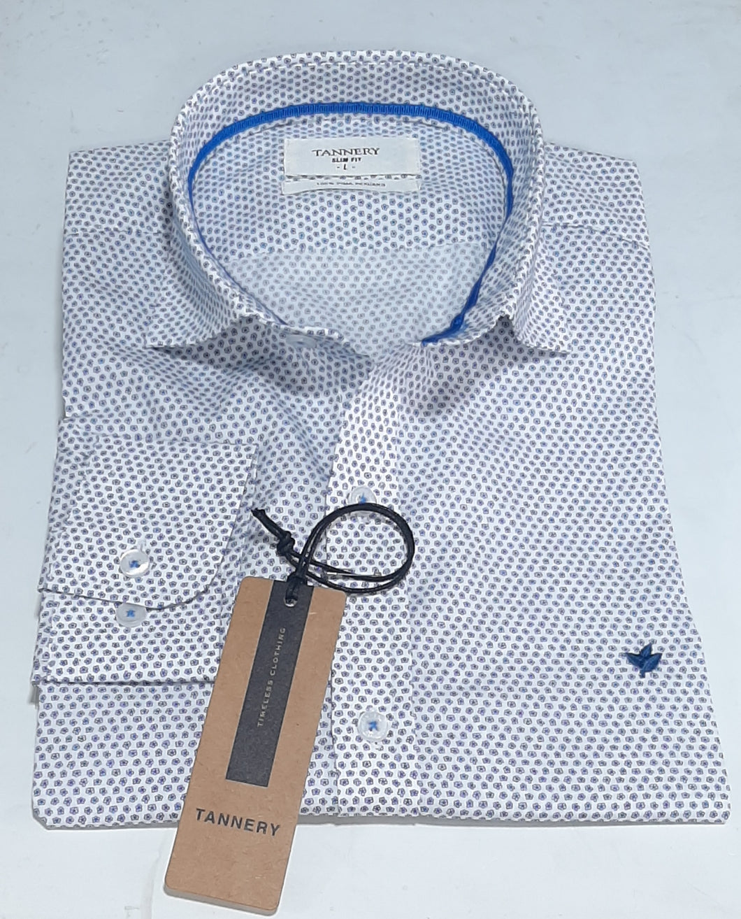 Camisa Tannery Sport Manga Larga Algodón Pima Peruano.