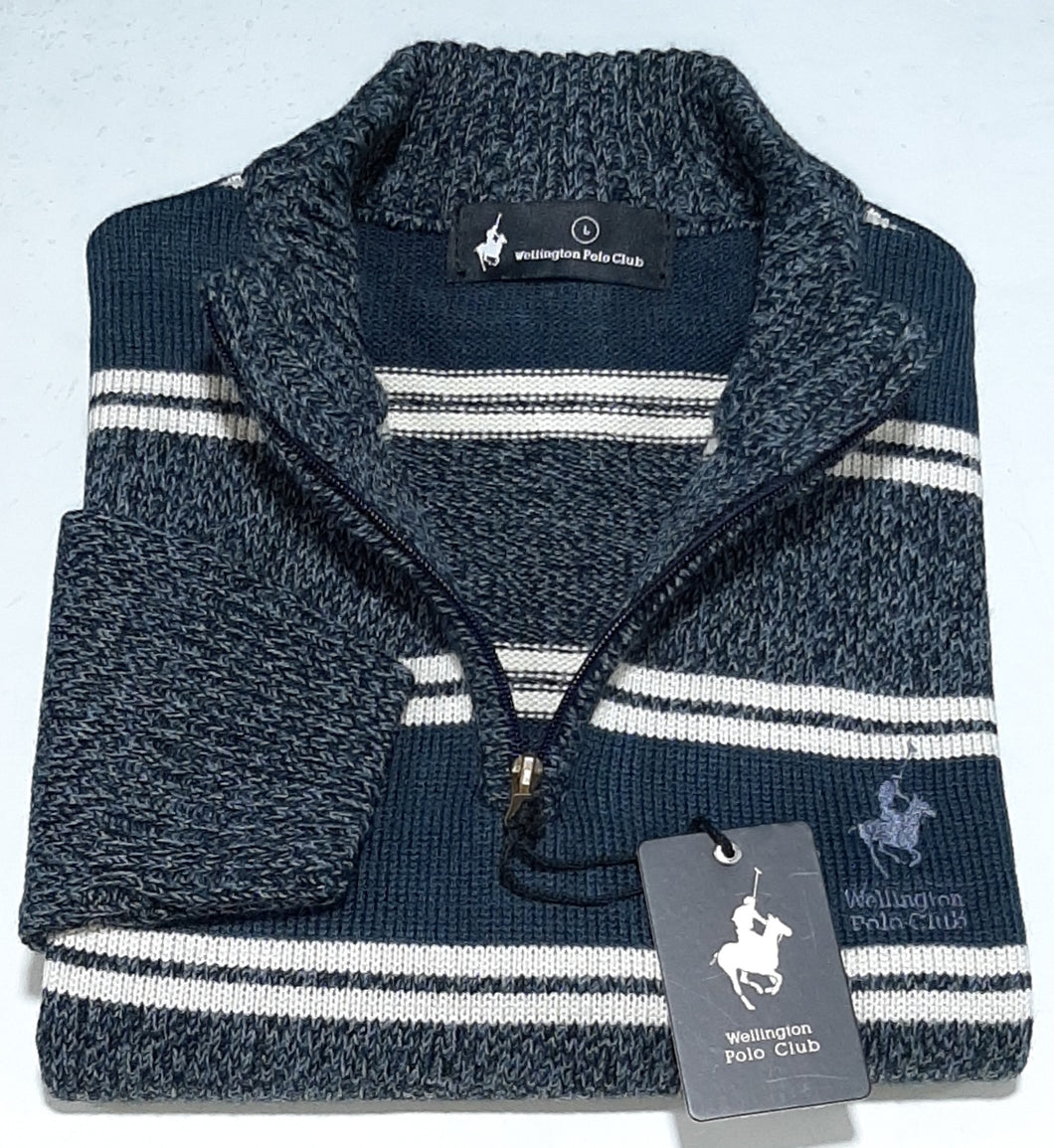 Sweater Polo Medio Cierre