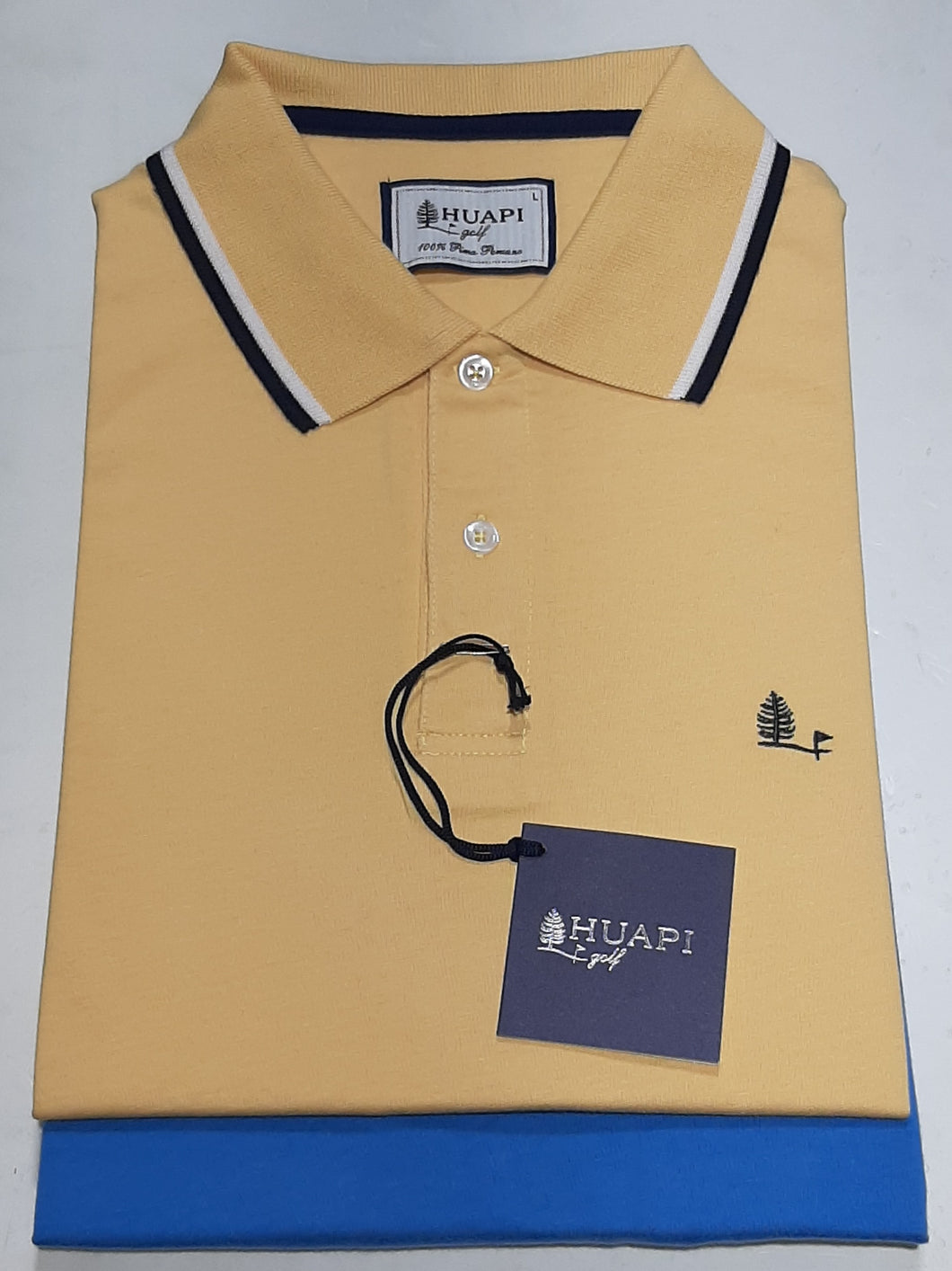 Chomba Huapi Manga Corta Jersey de Algodon Pima Peruano Lisa