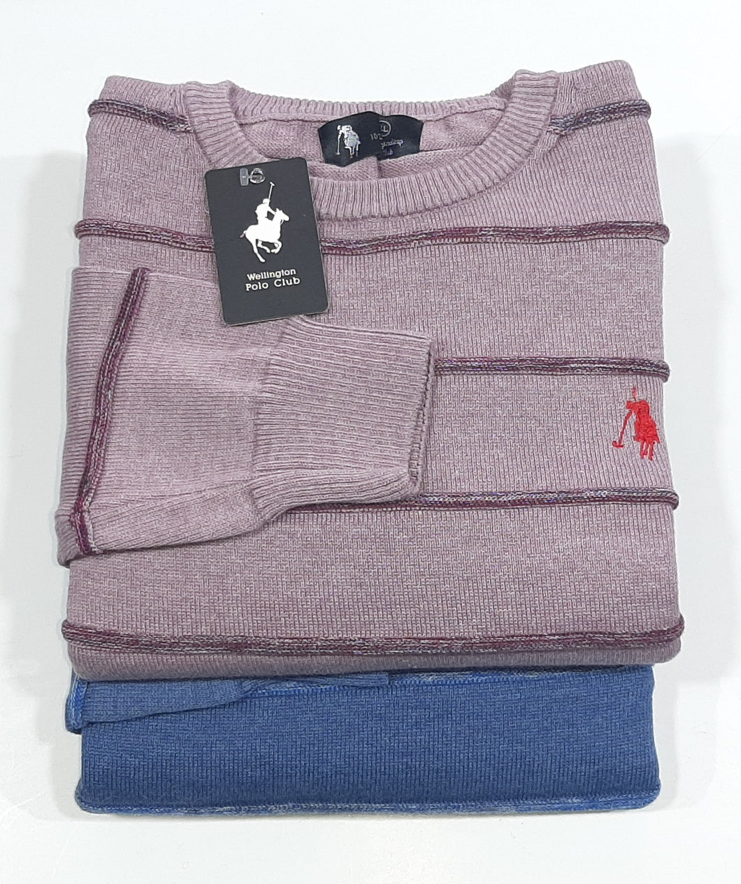 Sweater Escote Redondo Algodon