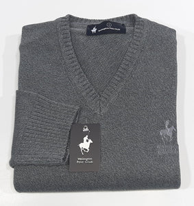 Sweater Escote V Melange