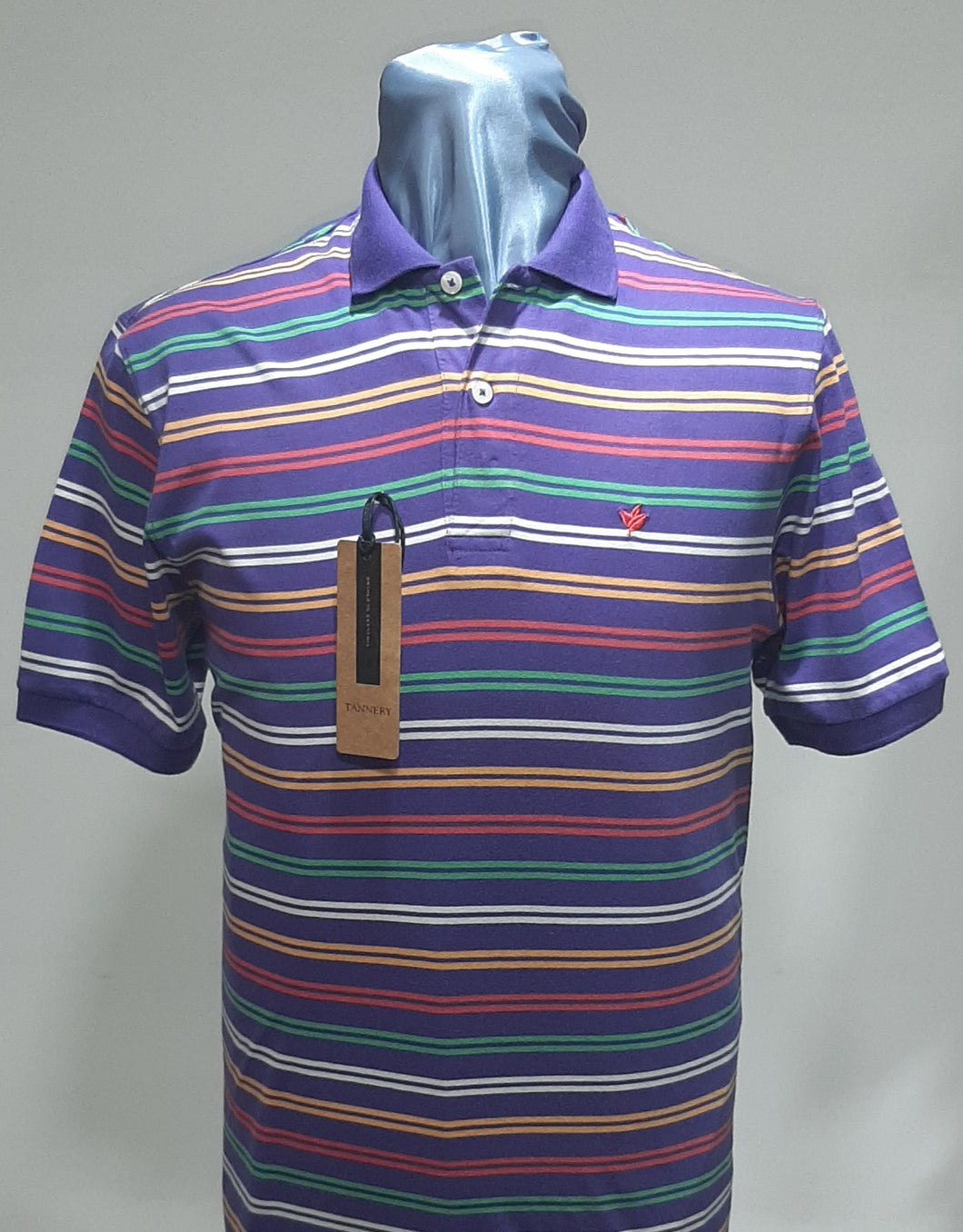 Chomba Tannery Manga Corta Jersey Rayada